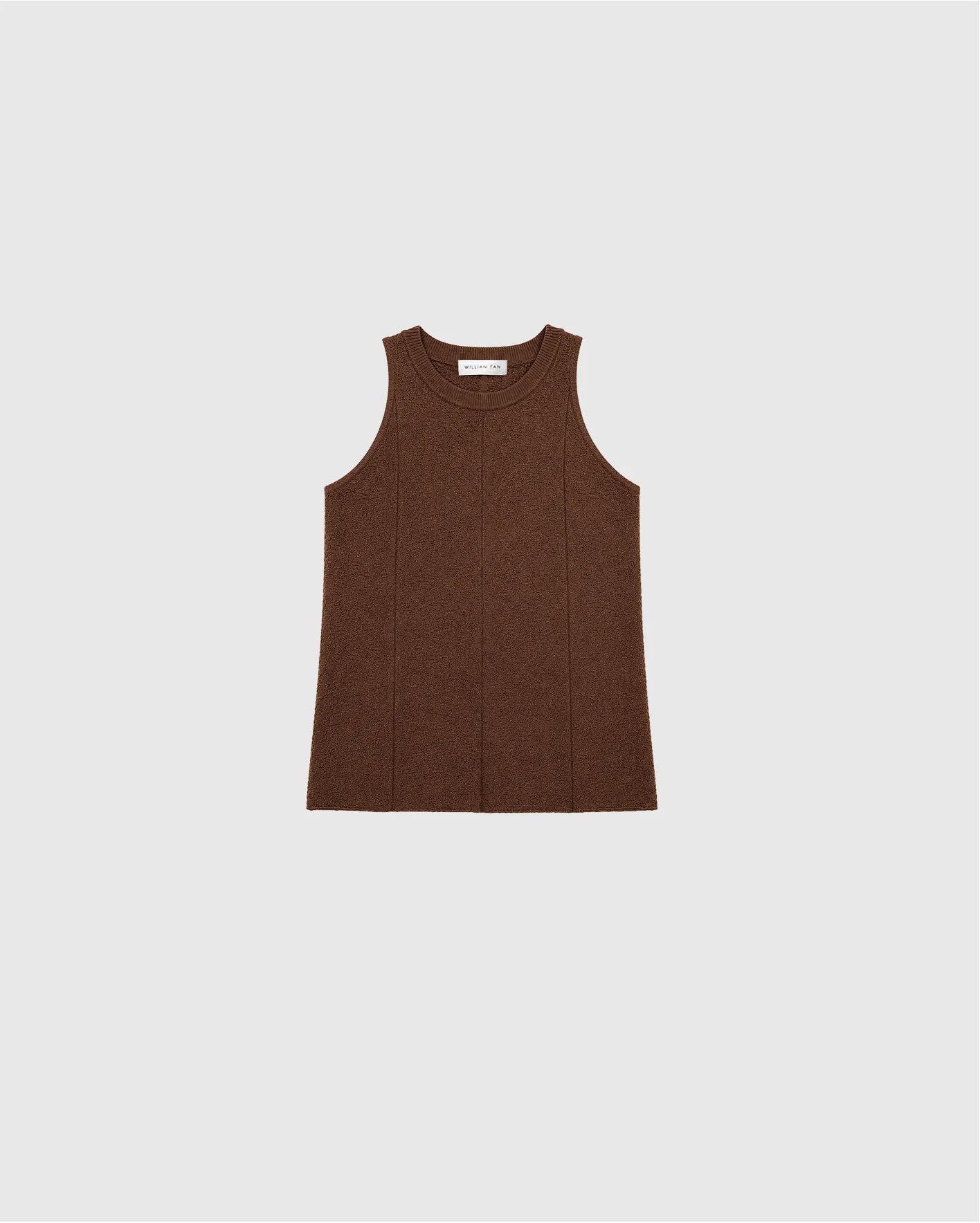 TIGHT TANK TOP BROWN