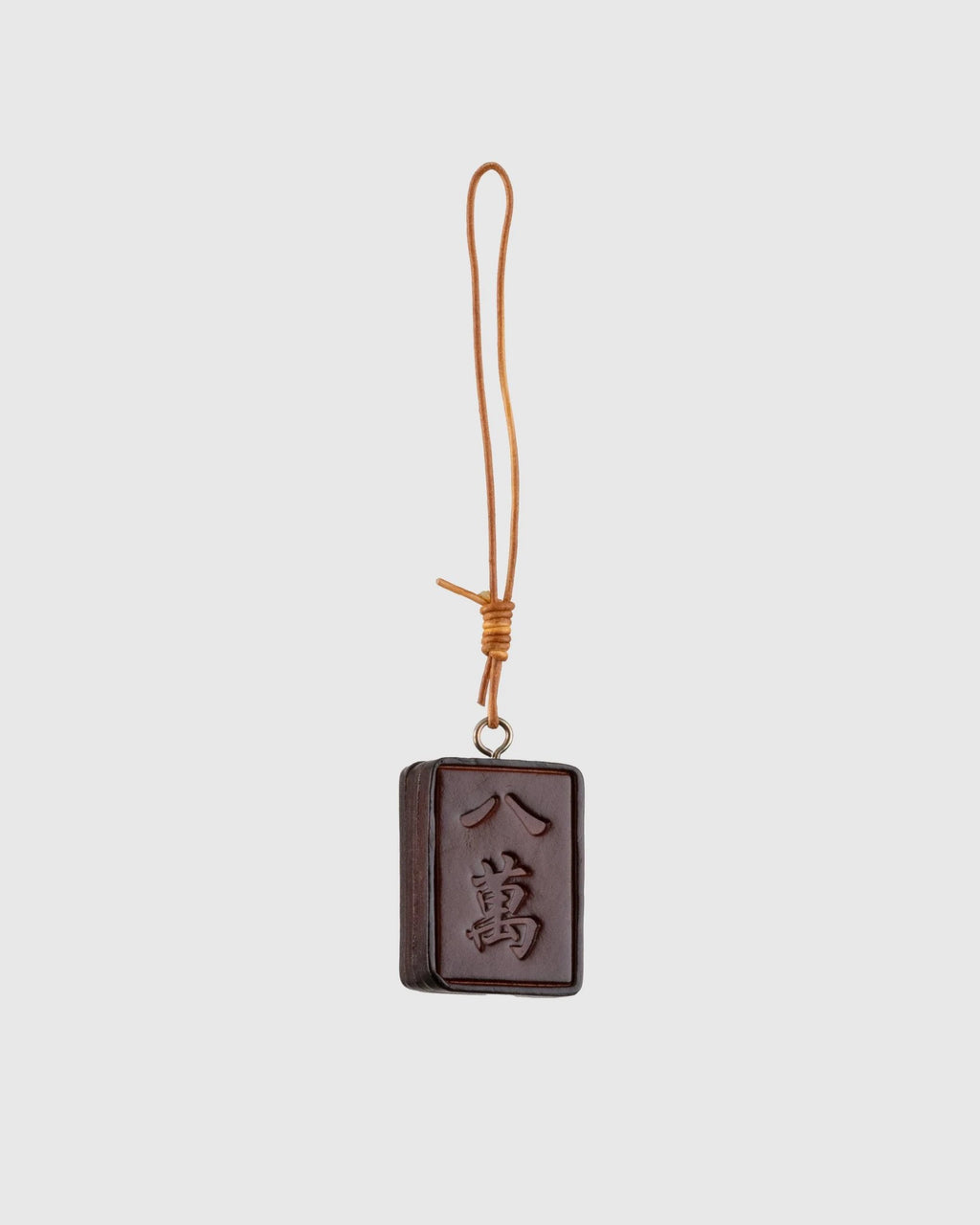 BAG CHARM MAHJONG EIGHT OF CHARACTERS