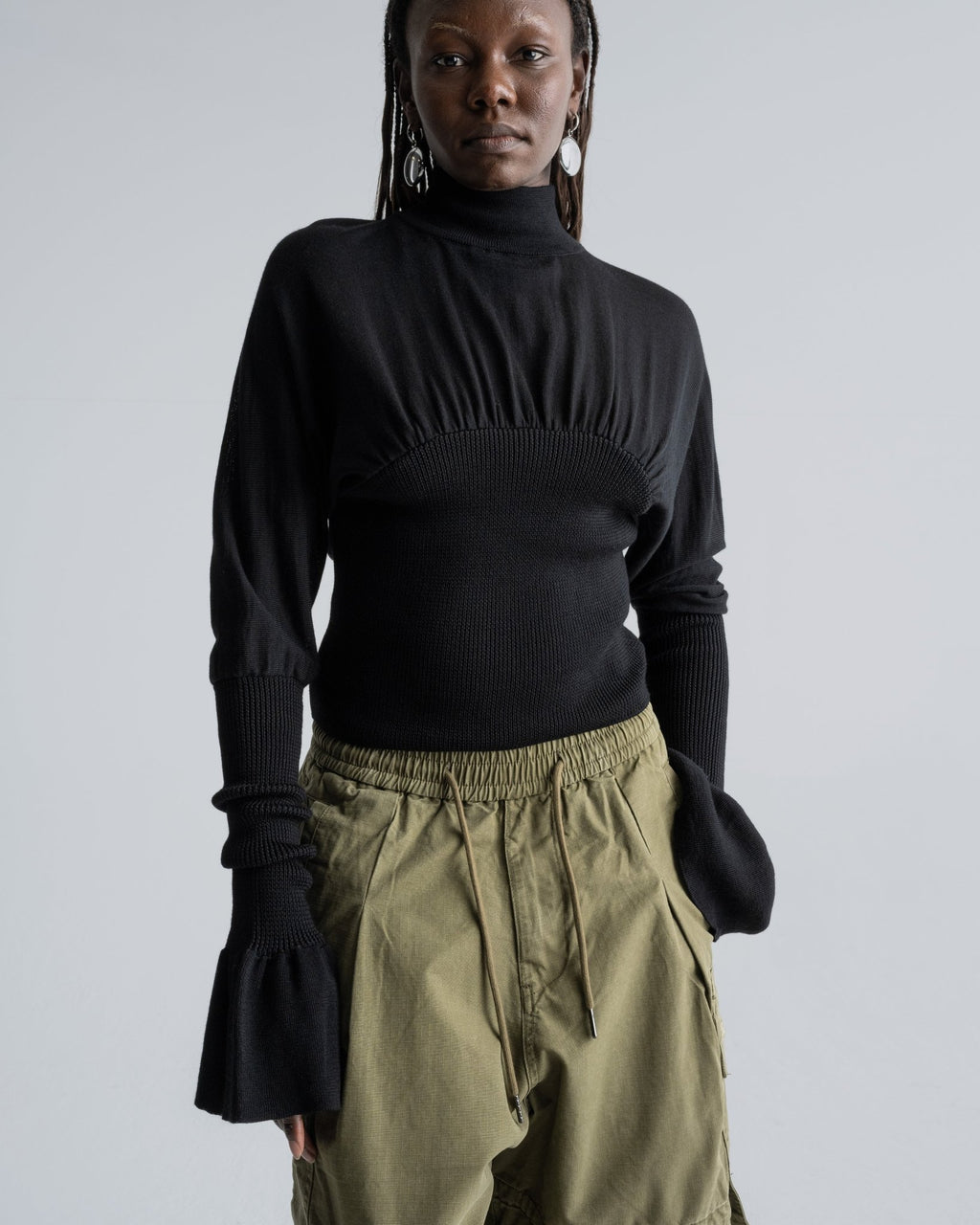 CIRCLE CROPPED LONGSLEEVE - WILLIAM FAN