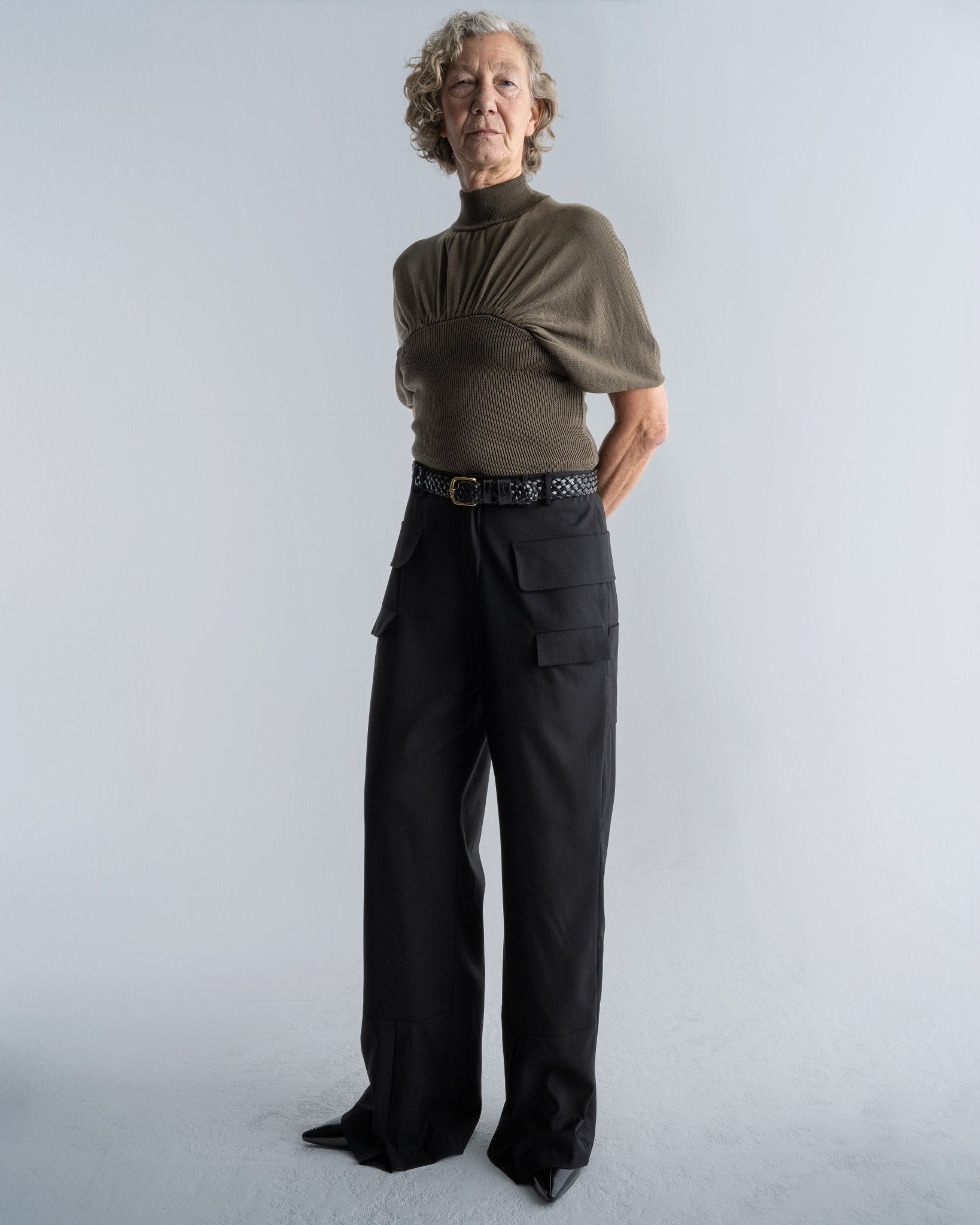 CIRCLE CROPPED TOP - WILLIAM FAN