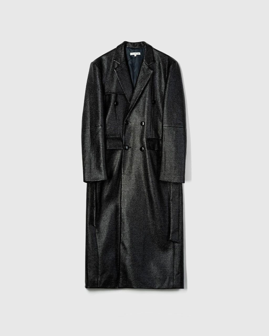 DOUBLE BREASTED COAT - WILLIAM FAN