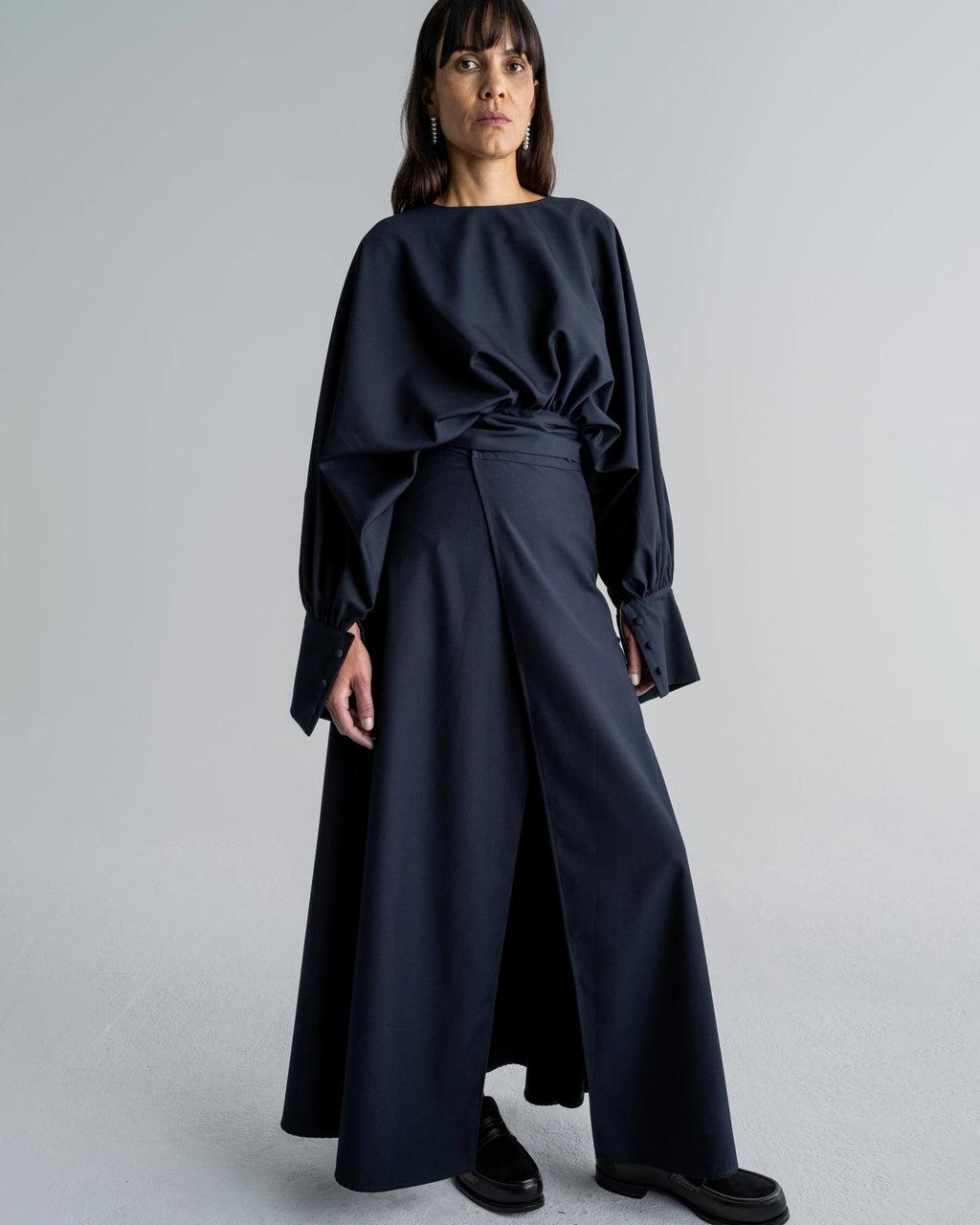 DRAPE SKIRT - WILLIAM FAN