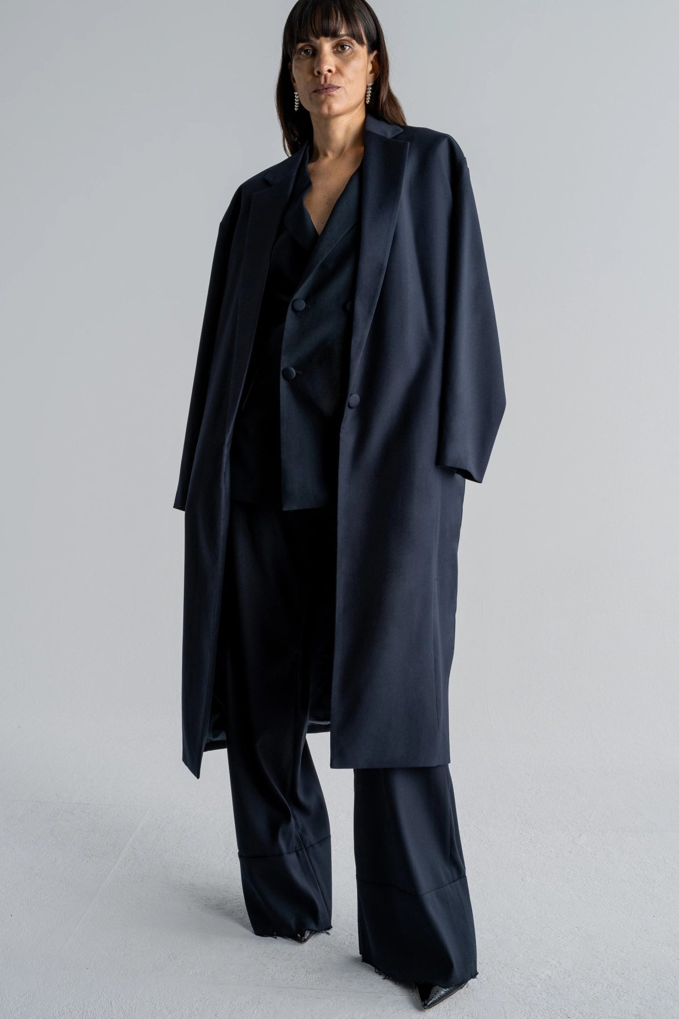EGGSHAPE COAT - WILLIAM FAN