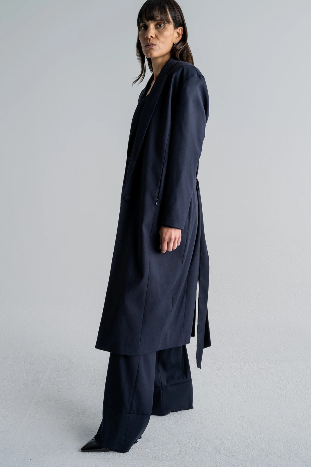 EGGSHAPE COAT - WILLIAM FAN