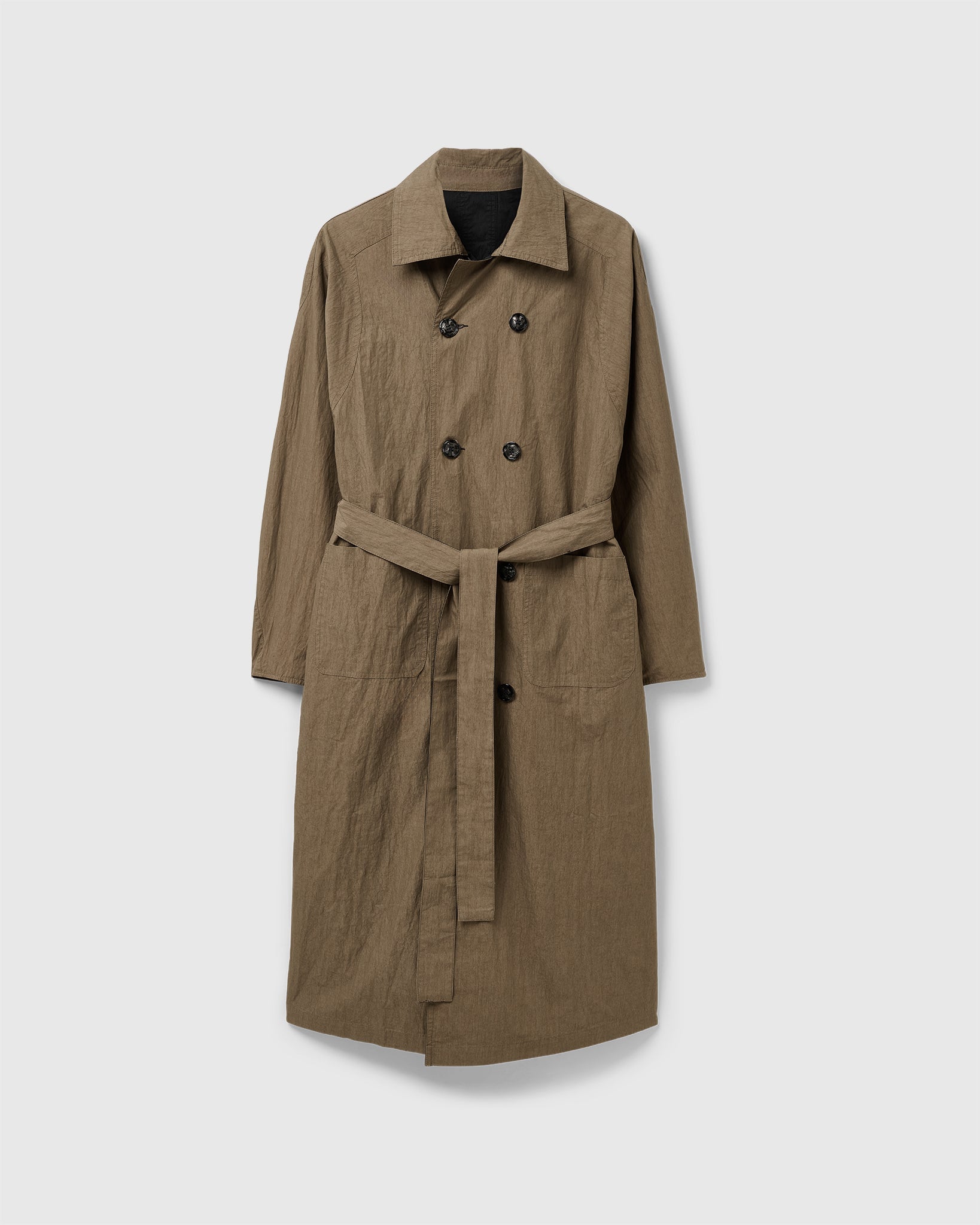 FLIP TRENCH COAT - WILLIAM FAN