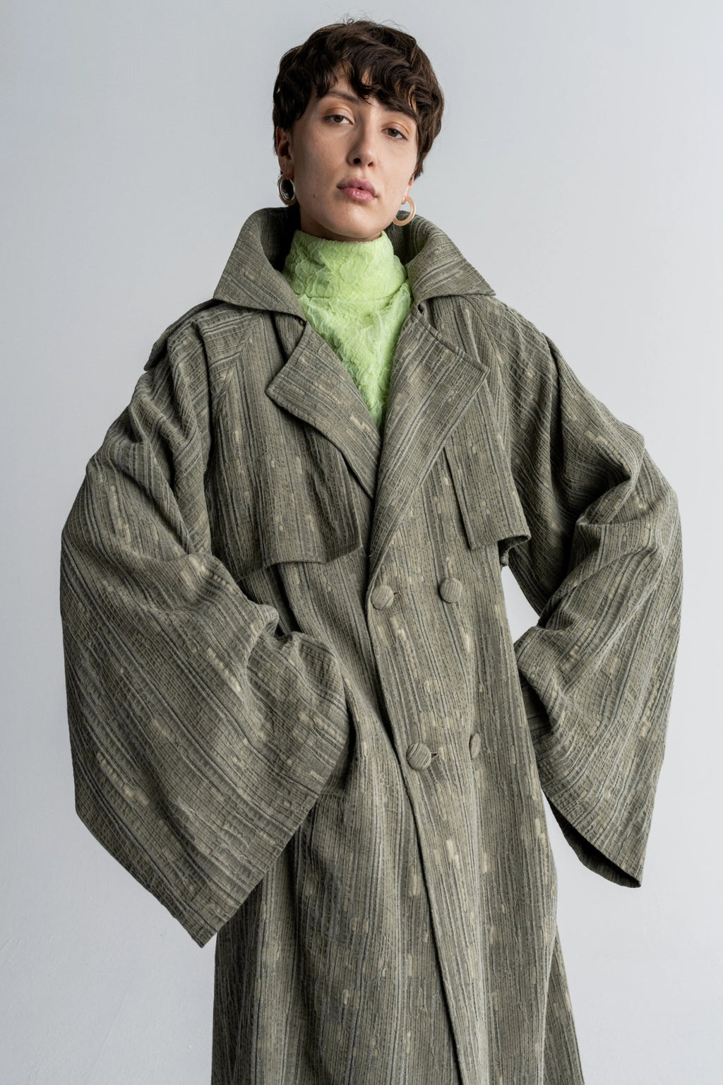 KIMONO COAT - WILLIAM FAN