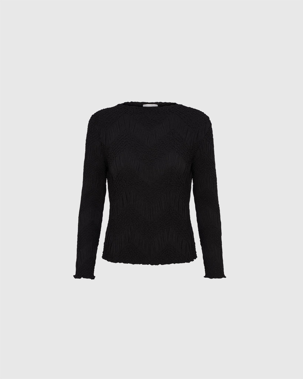 PLISSEE LONGSLEEVE - WILLIAM FAN